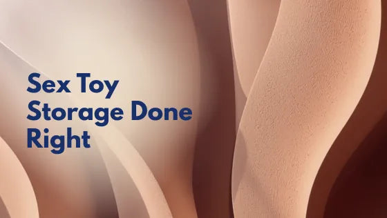 Sex Toy Storage Done Right