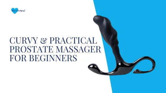Curvy and practical prostate massager for beginners