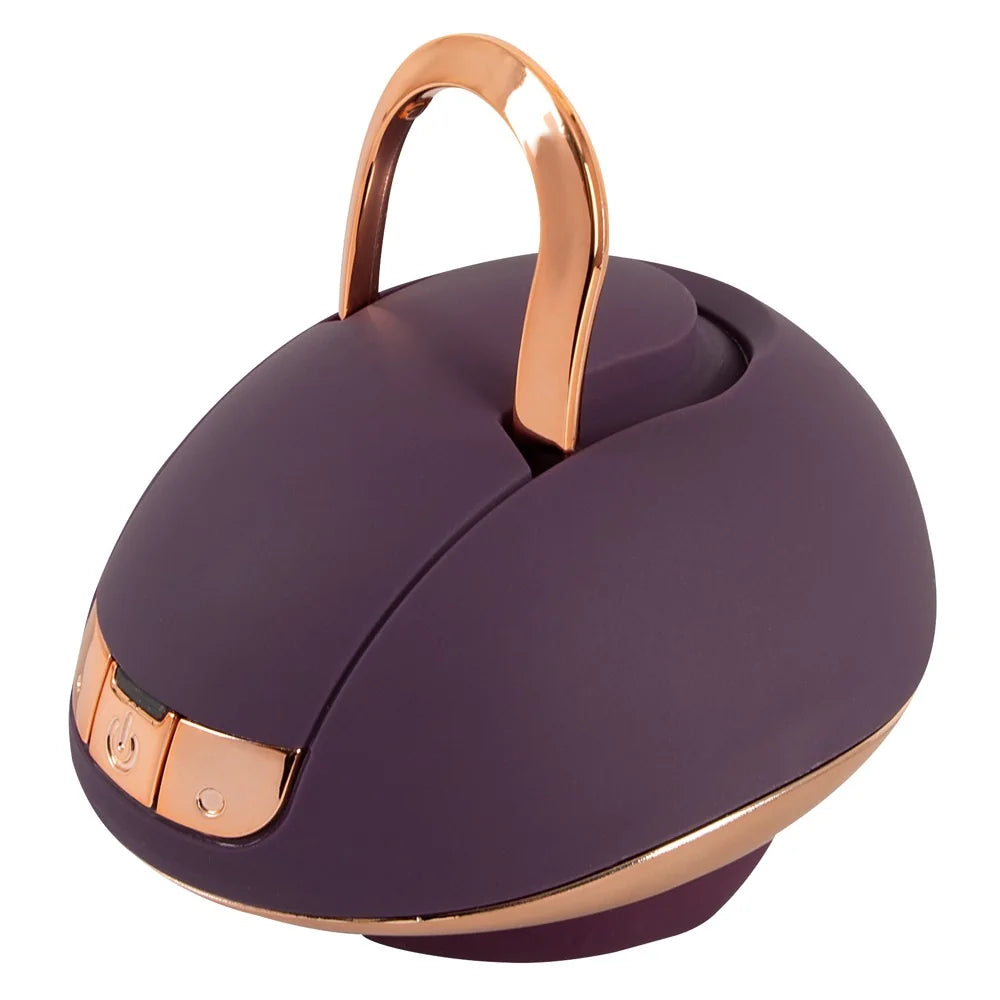 Belou - Rotating Vulva Massager - PlayBlue