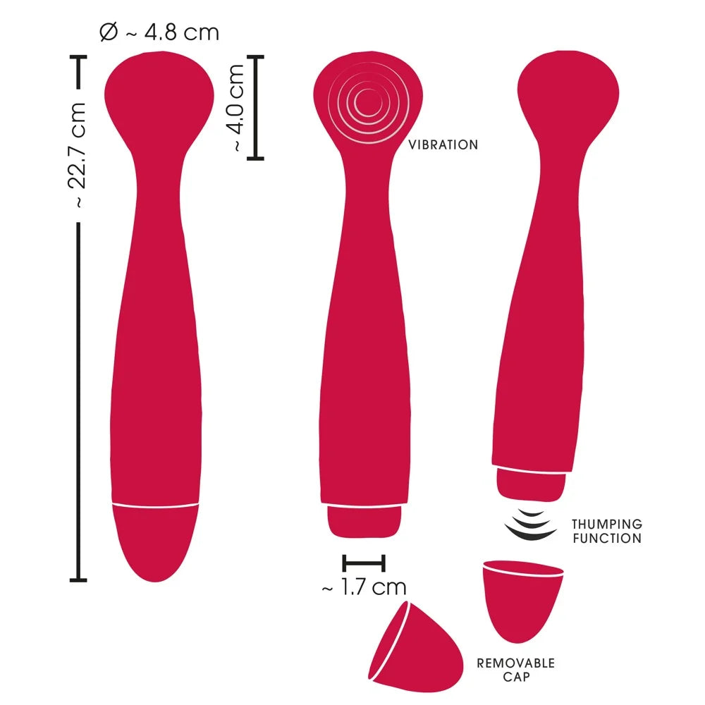 Sweet Smile - Wand with Thumping Function - PlayBlue