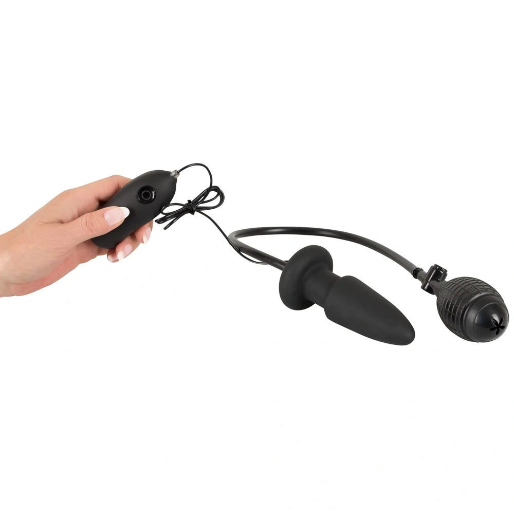 Inflatable Vibrating Butt Plug - PlayBlue