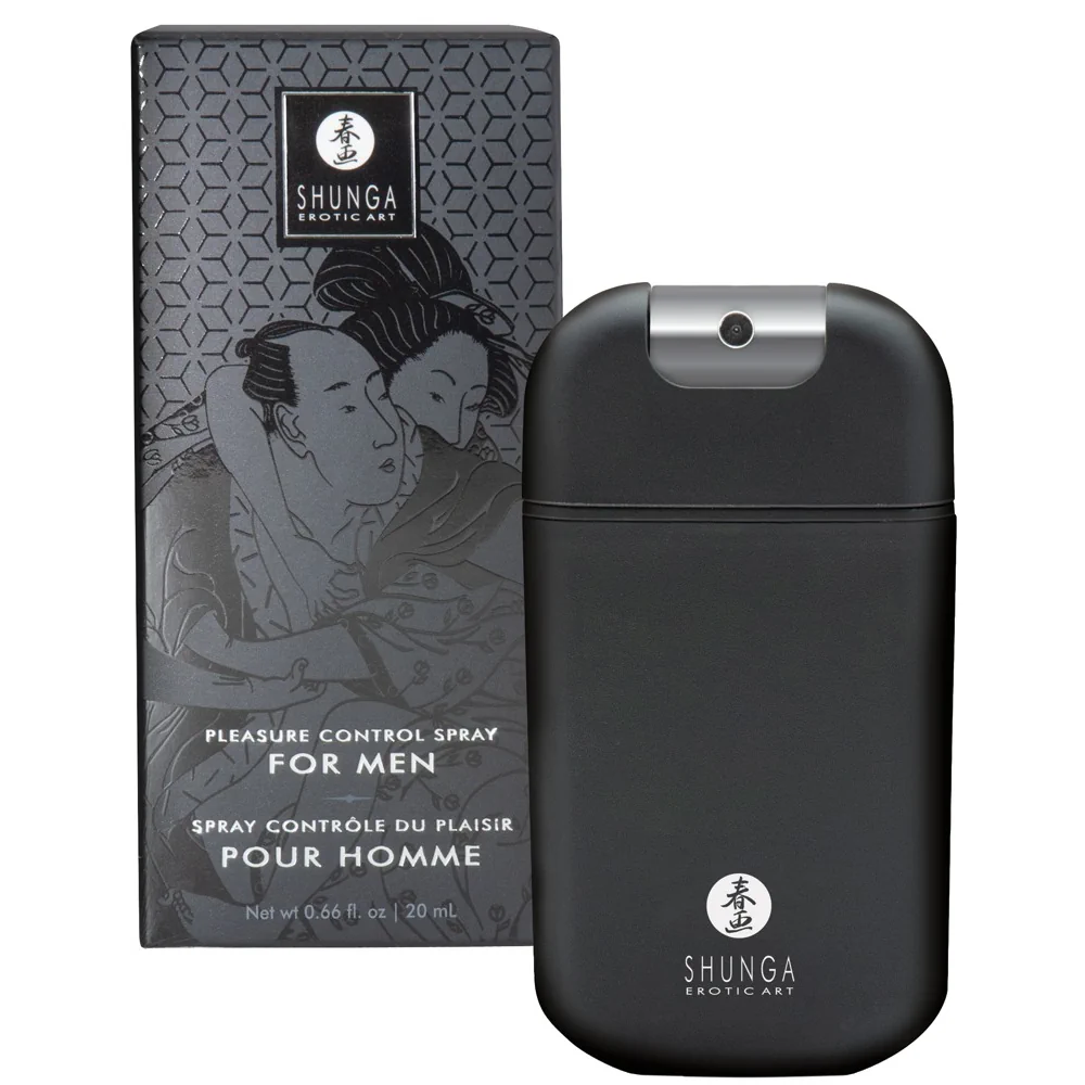 Shunga - Premium Pleasure Control Spray for Men - PlayBlue