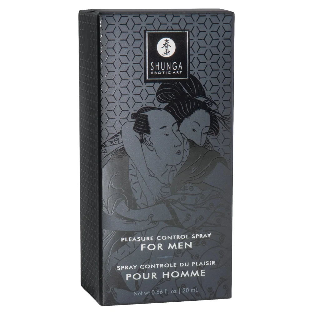 Shunga - Premium Pleasure Control Spray for Men - PlayBlue
