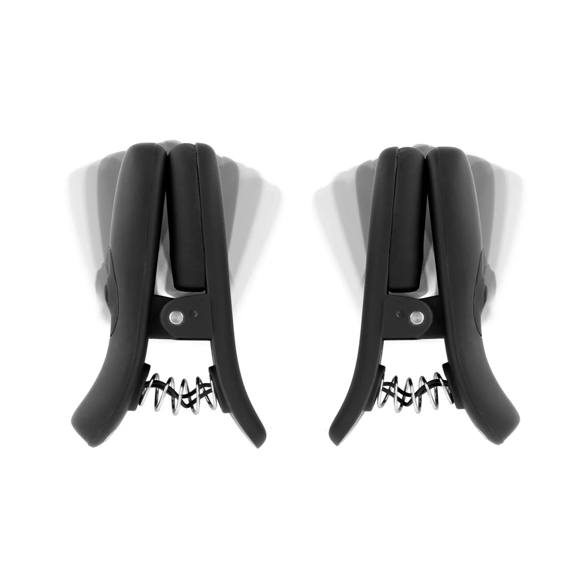 Bedroom Fantasy - Rechargeable Vibrating Nipple Clamps - PlayBlue