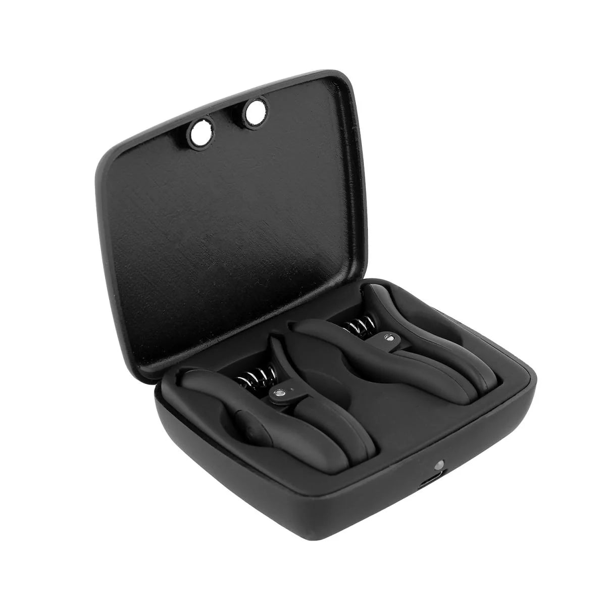 Bedroom Fantasy - Rechargeable Vibrating Nipple Clamps - PlayBlue