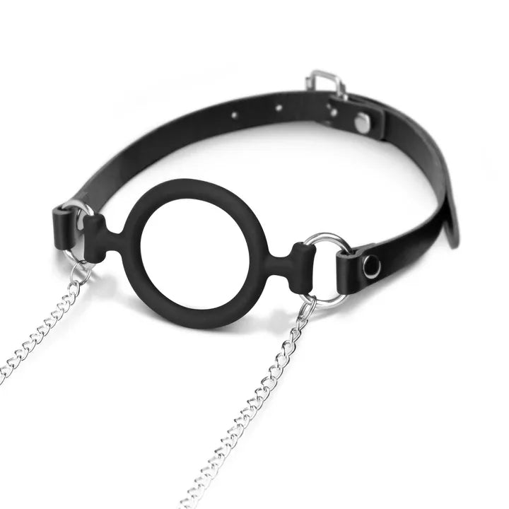 Nipple Clamps & Silicone Gag Ring - PlayBlue