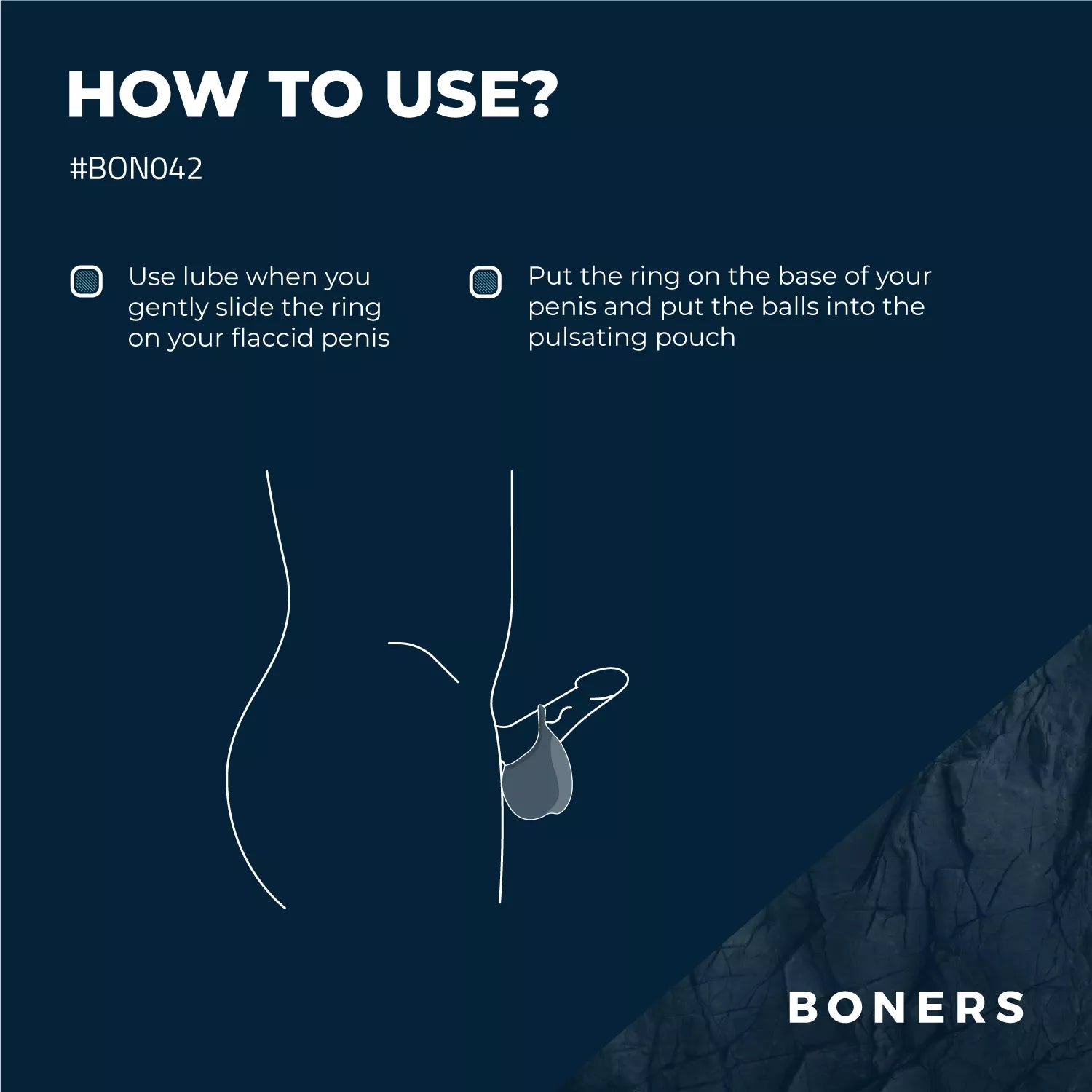 Boners Stimulating Ball Pouch - PlayBlue