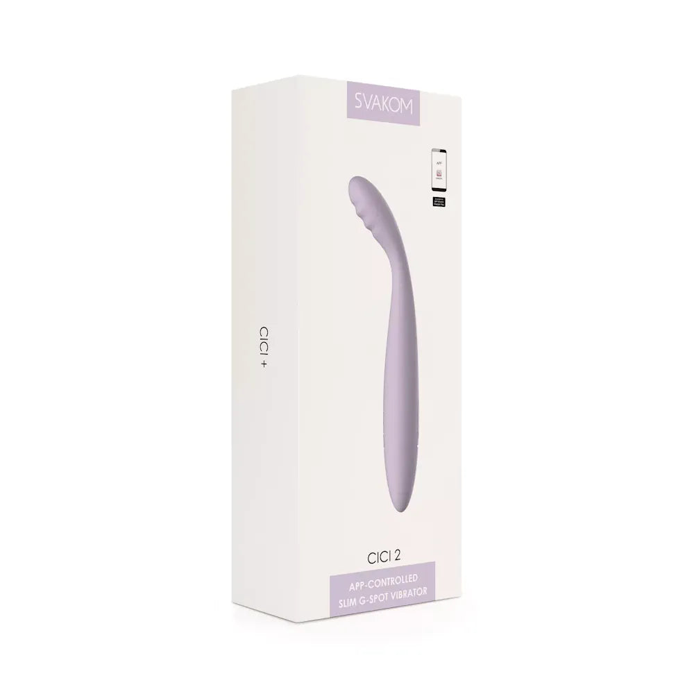 SVAKOM - Cici 2 Flexible G-spot Vibrator - PlayBlue
