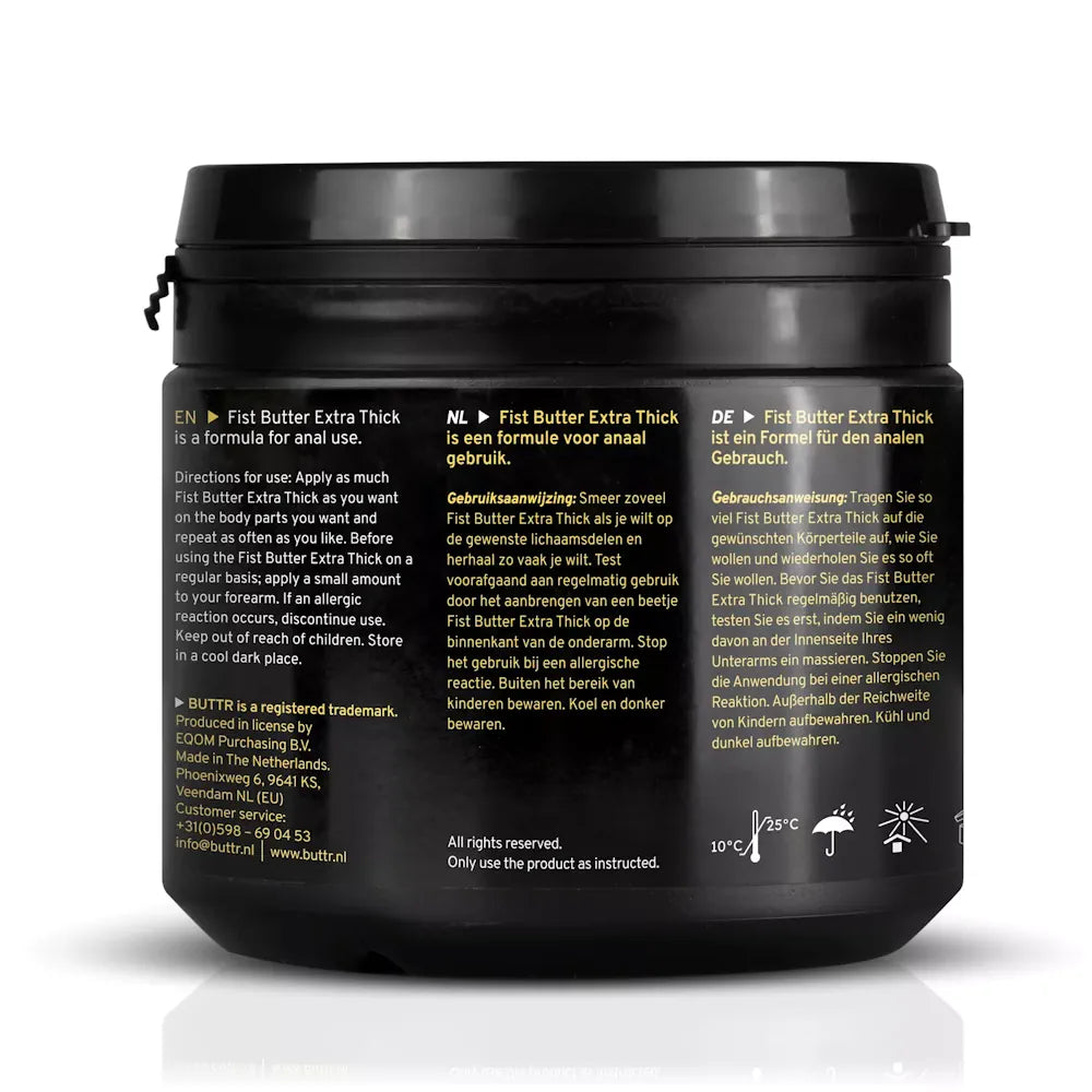 BUTTR - Fisting Gel Extra Thick - 500 ml - PlayBlue