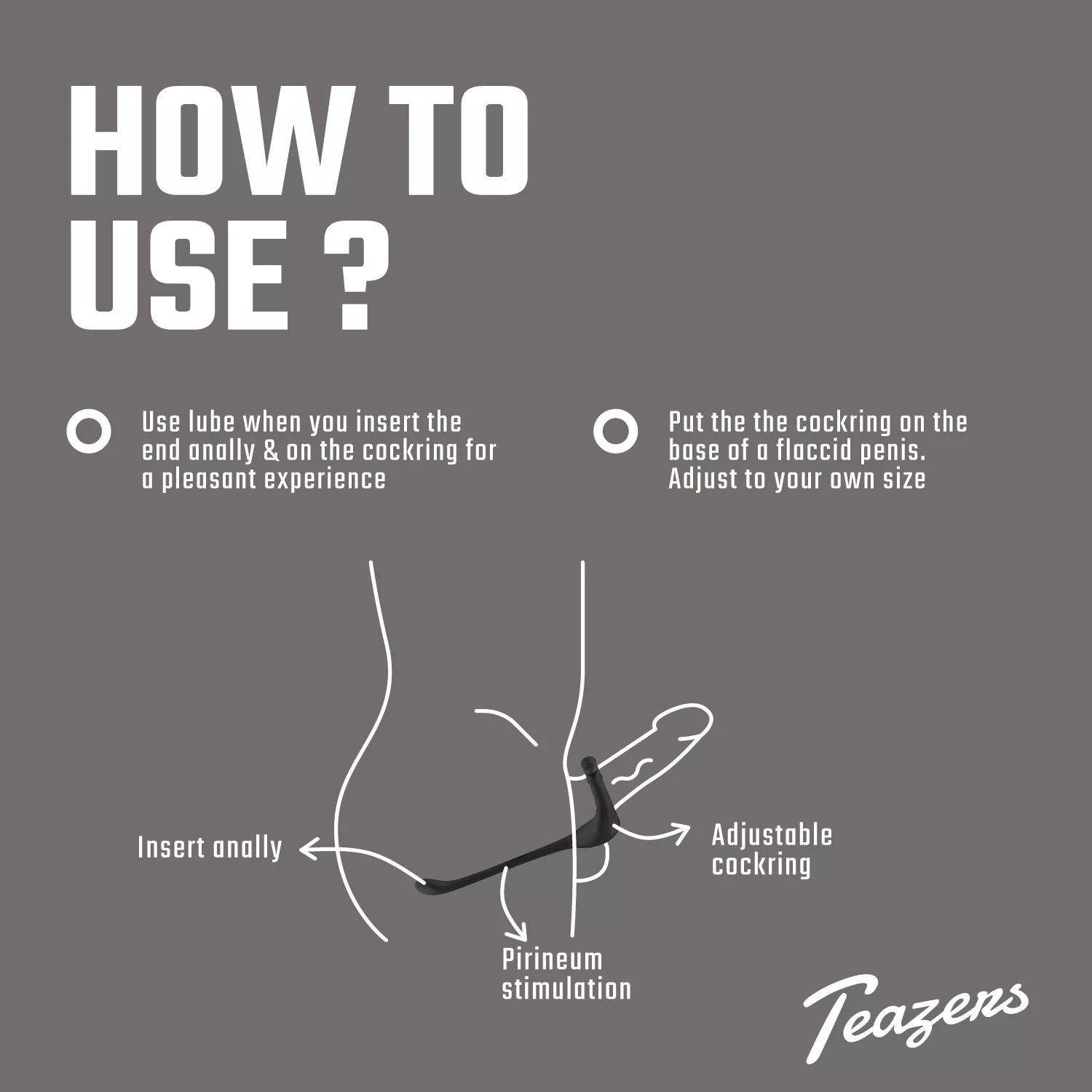 Teazers Triple Prostate Vibrator with Remote - PlayBlue