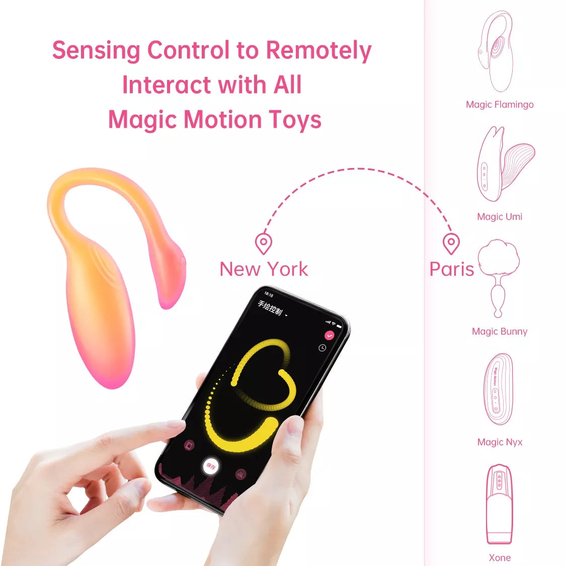 Magic Motion - Flamingo Max Vibrating Egg & Kegel Trainer