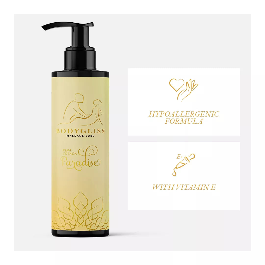 BodyGliss - Massage Oil and Lubricant in One Pina Colada - 150ml