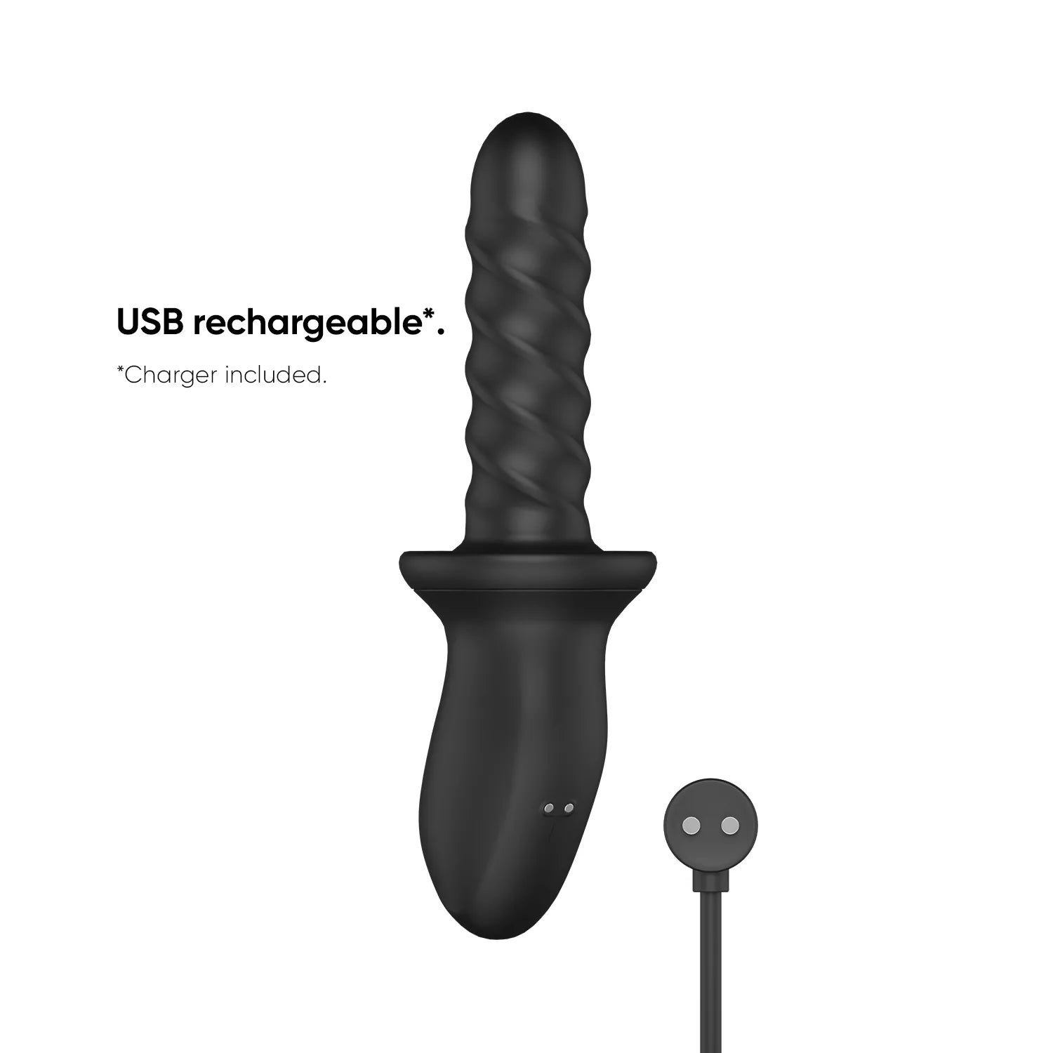 Nexus – Ascend Thrusting & Rotating Massager - PlayBlue