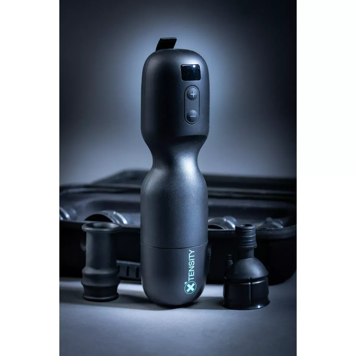 Xtensity 1 - Unique Push & Pull Premium Masturbator - PlayBlue