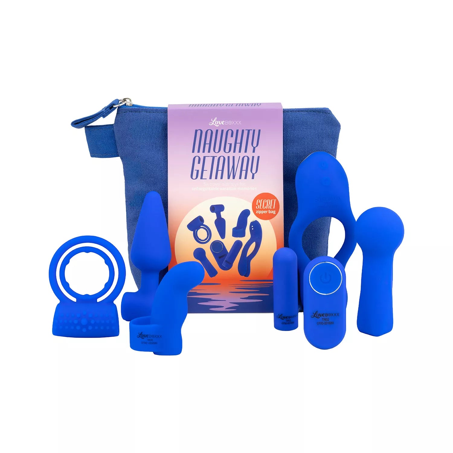 LoveBoxxx - Naughty Getaway Travelbag - PlayBlue