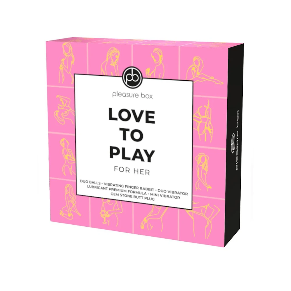 Pleasure Box - For Her - Beginner Sex Toy Kit - PlayBlue