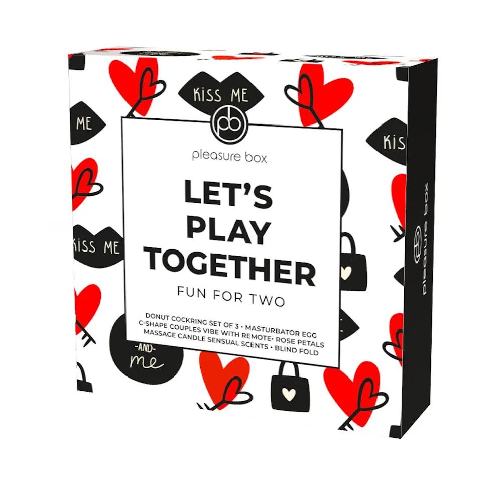 Pleasure Box - Couples Kit - Lets Play Together - PlayBlue