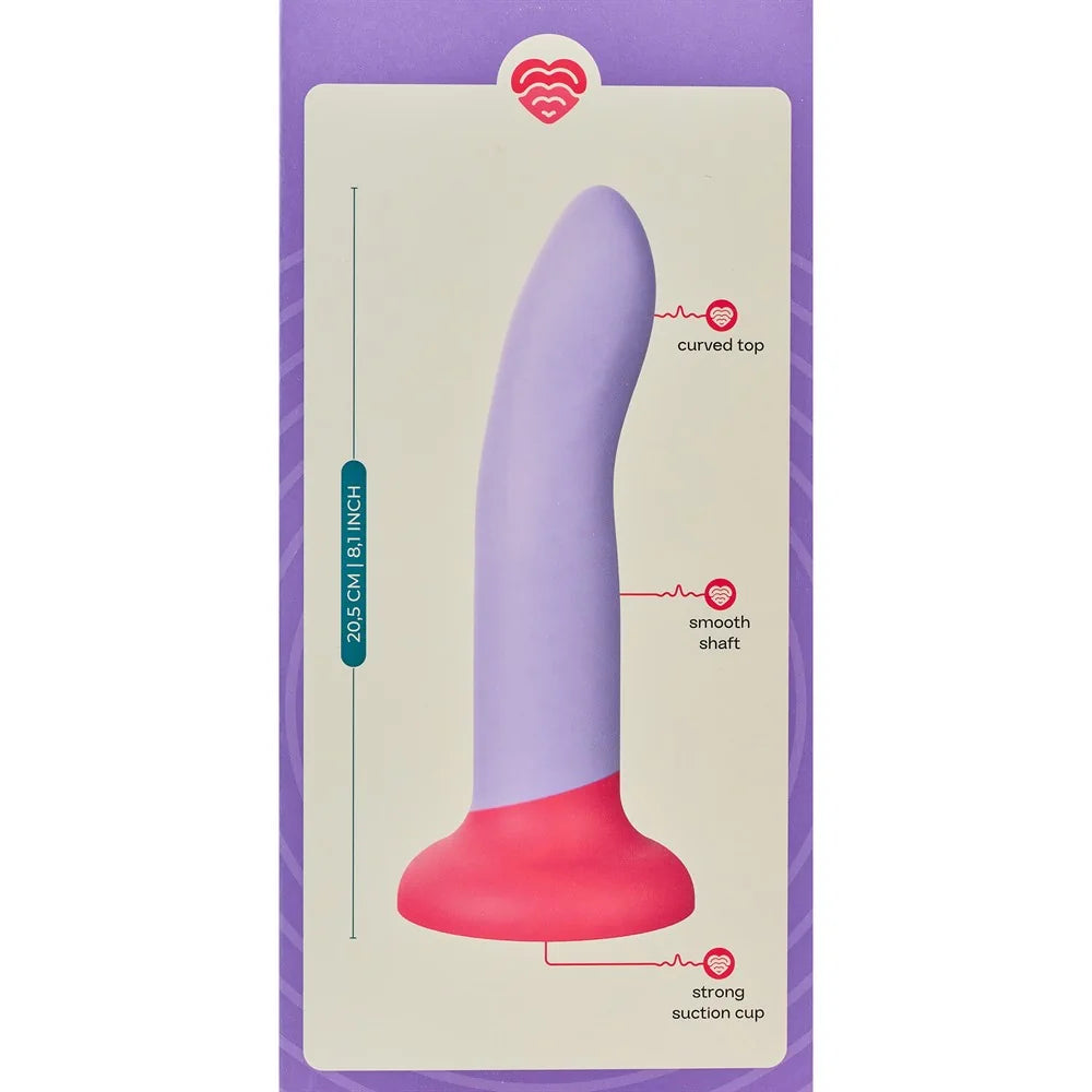 Dream Toys - Soft Silicone 2-Toned Love Dildo - PlayBlue