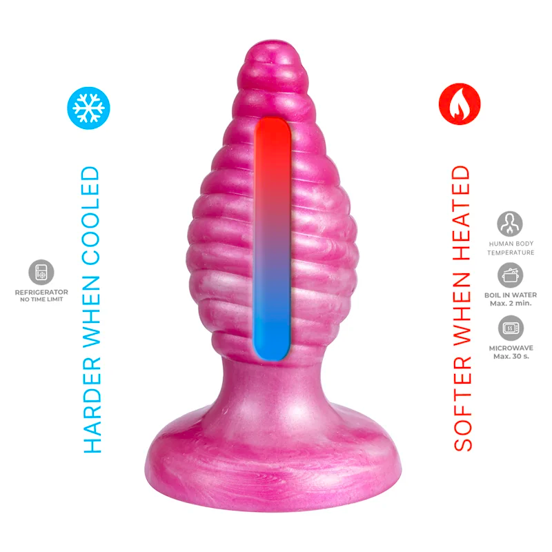SilexD - Cherry Liquid Silicone Plug - Fantasy Collection - PlayBlue