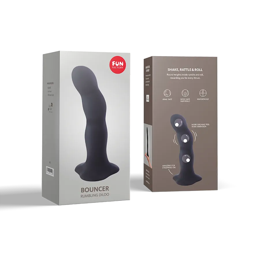 Fun Factory - Bouncer Premium Dildo - PlayBlue