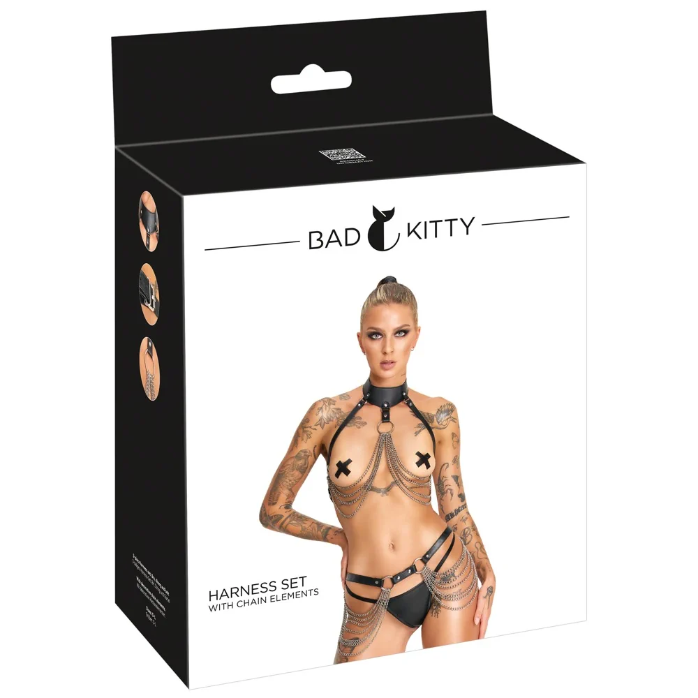 Bad Kitty - 3-Piece Harness Set - PlayBlue