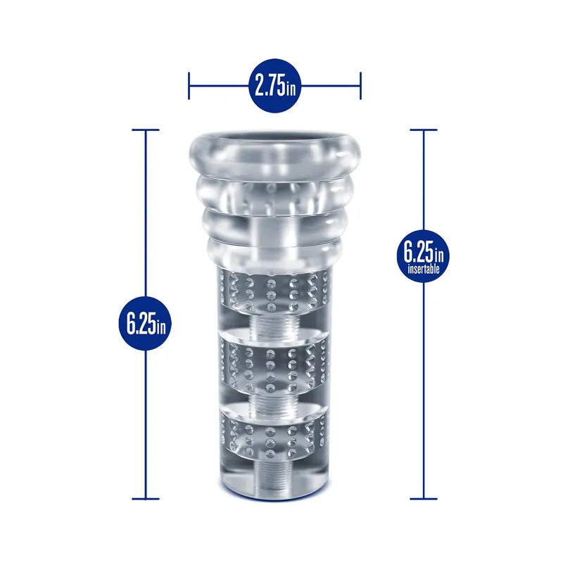 Rize Luz Self Lubricating Stroker - PlayBlue
