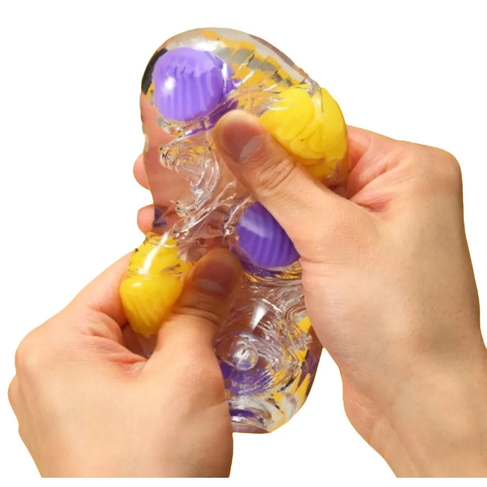 Tenga - Bobble Magic Marbles Masturbator - PlayBlue