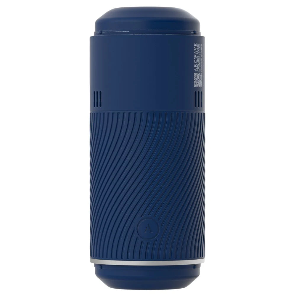 Arcwave - Pow Silicone Dual-Entrance Suction Control Male Masturbator - PlayBlue