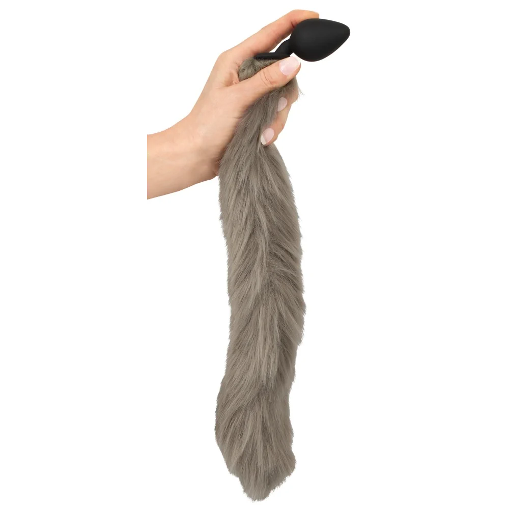 Long Fluffy Anal Tail - PlayBlue