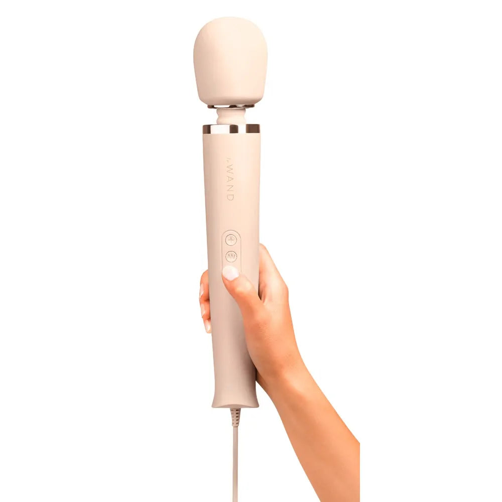 Le Wand - Premium Plug-In Massage Wand Vibrator - PlayBlue