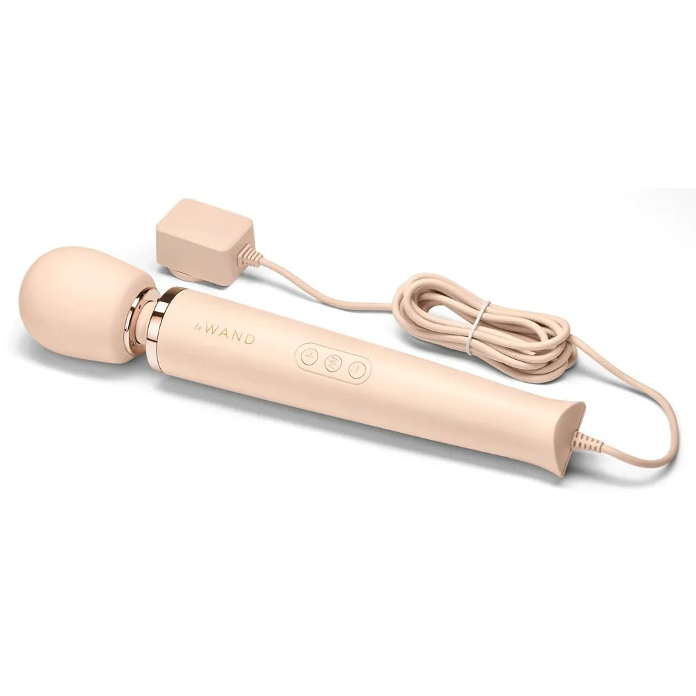 Le Wand - Premium Plug-In Massage Wand Vibrator - PlayBlue