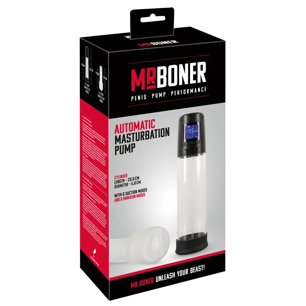 Mr Boner - Automatic Masturbation Pump - PlayBlue