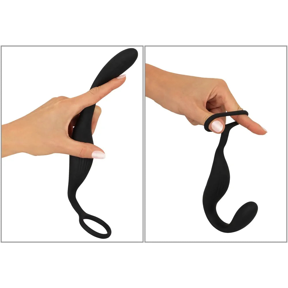 Black Velvets - Prostate Massage Dual Motor Remote Controlled - PlayBlue