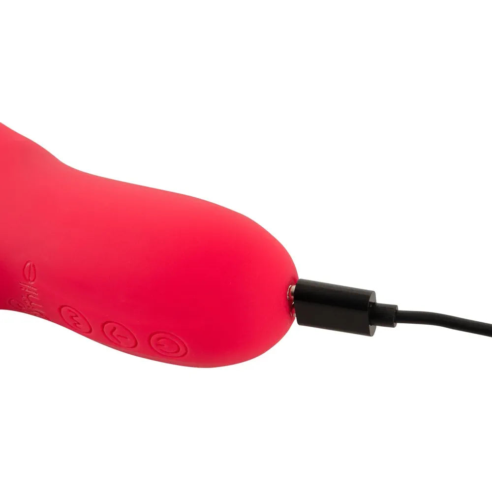 Sweet Smile - Thumping Rabbit Triple Motor Vibrator - PlayBlue