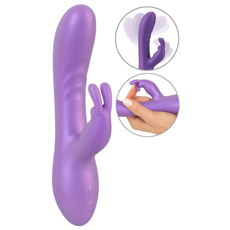 Sweet Smile - Flexible Rabbit - Metallic Silicone - PlayBlue
