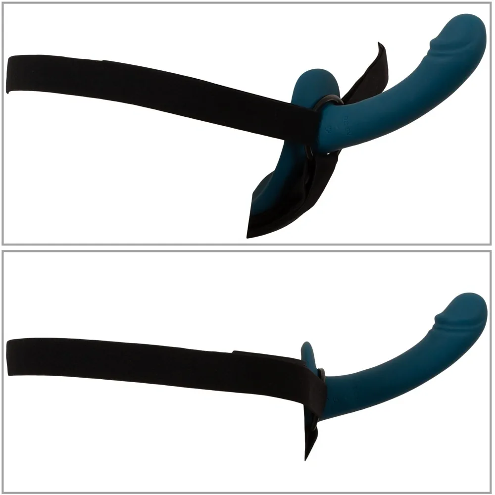 Premium Strap-On Set - Remote Control Dual Vibe - PlayBlue