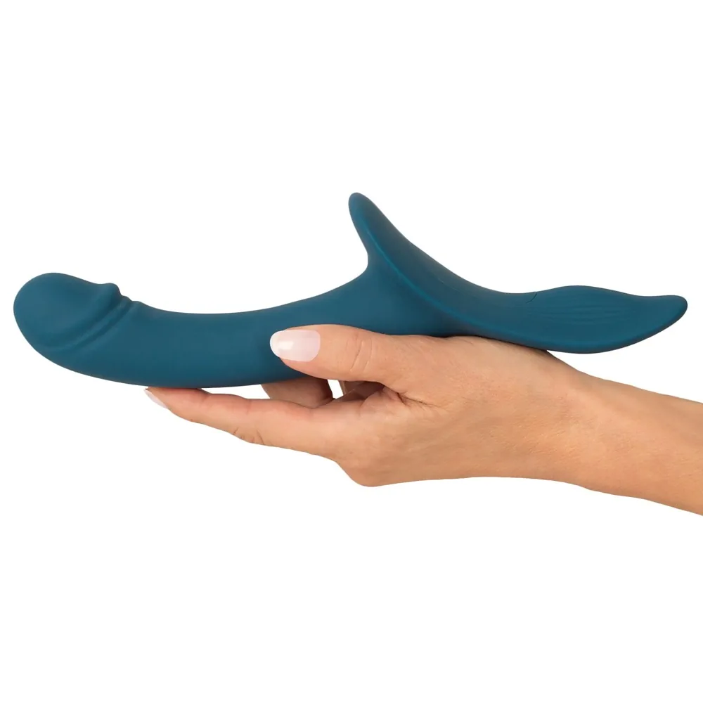 Premium Strap-On Set - Remote Control Dual Vibe - PlayBlue