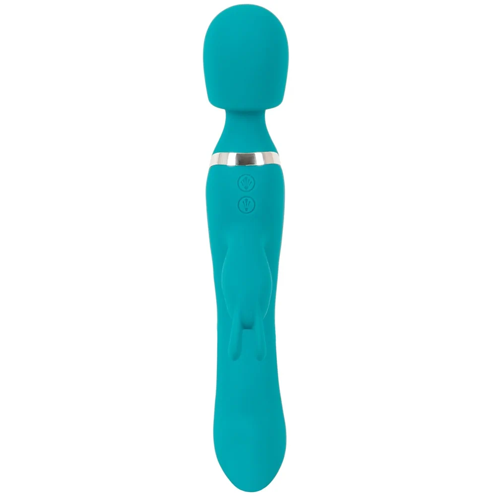 Sweet Smile - 3-in-1 Wand, Rabbit and Vibrator - PlayBlue