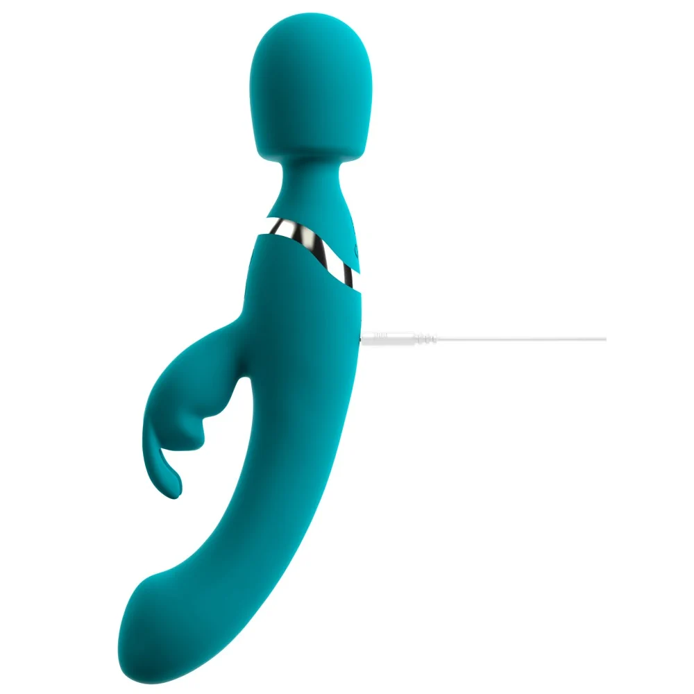 Sweet Smile - 3-in-1 Wand, Rabbit and Vibrator - PlayBlue