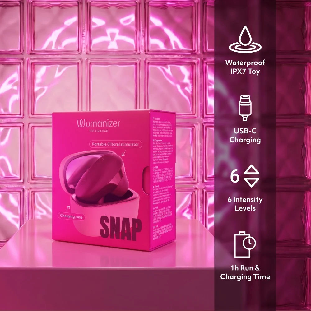 Womanizer - Snap Compact Suction Play - PlayBlue