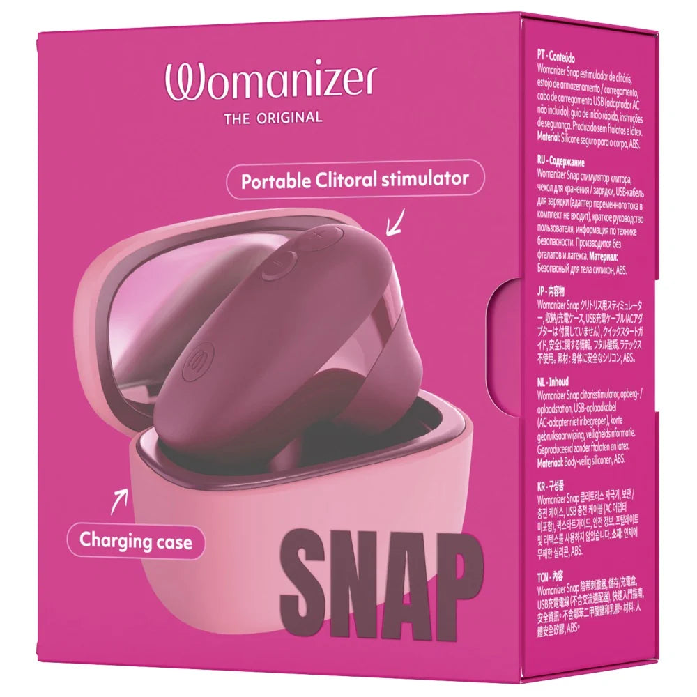 Womanizer - Snap Compact Suction Play - PlayBlue