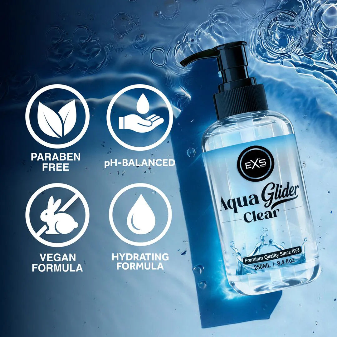 EXS - Aqua Glide Clear - 250ml - PlayBlue