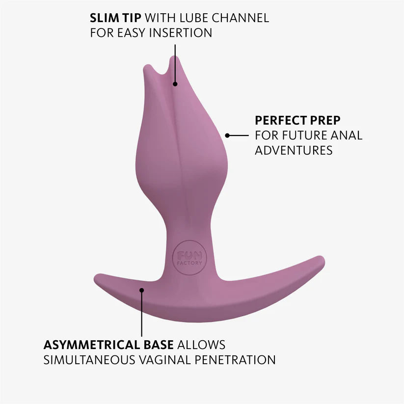 Fun Factory - Bootie Fem - Female Butt Plug - Bottle Green - PlayBlue