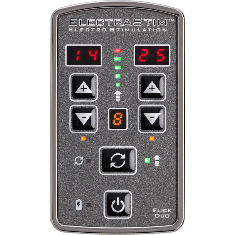 ElectraStim - EM80 Flick Duo - Dual Channel Stimulator Multi Pack - PlayBlue