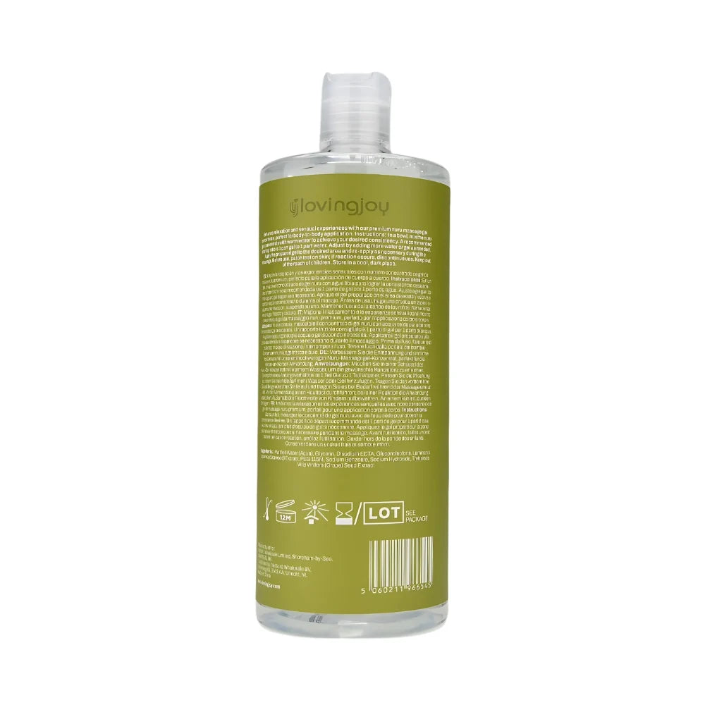 Loving Joy Nuru Massage Gel 1L - PlayBlue