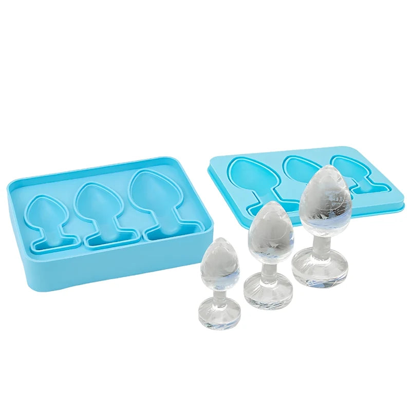 Butt Plug Ice Cube Tray - PlayBlue