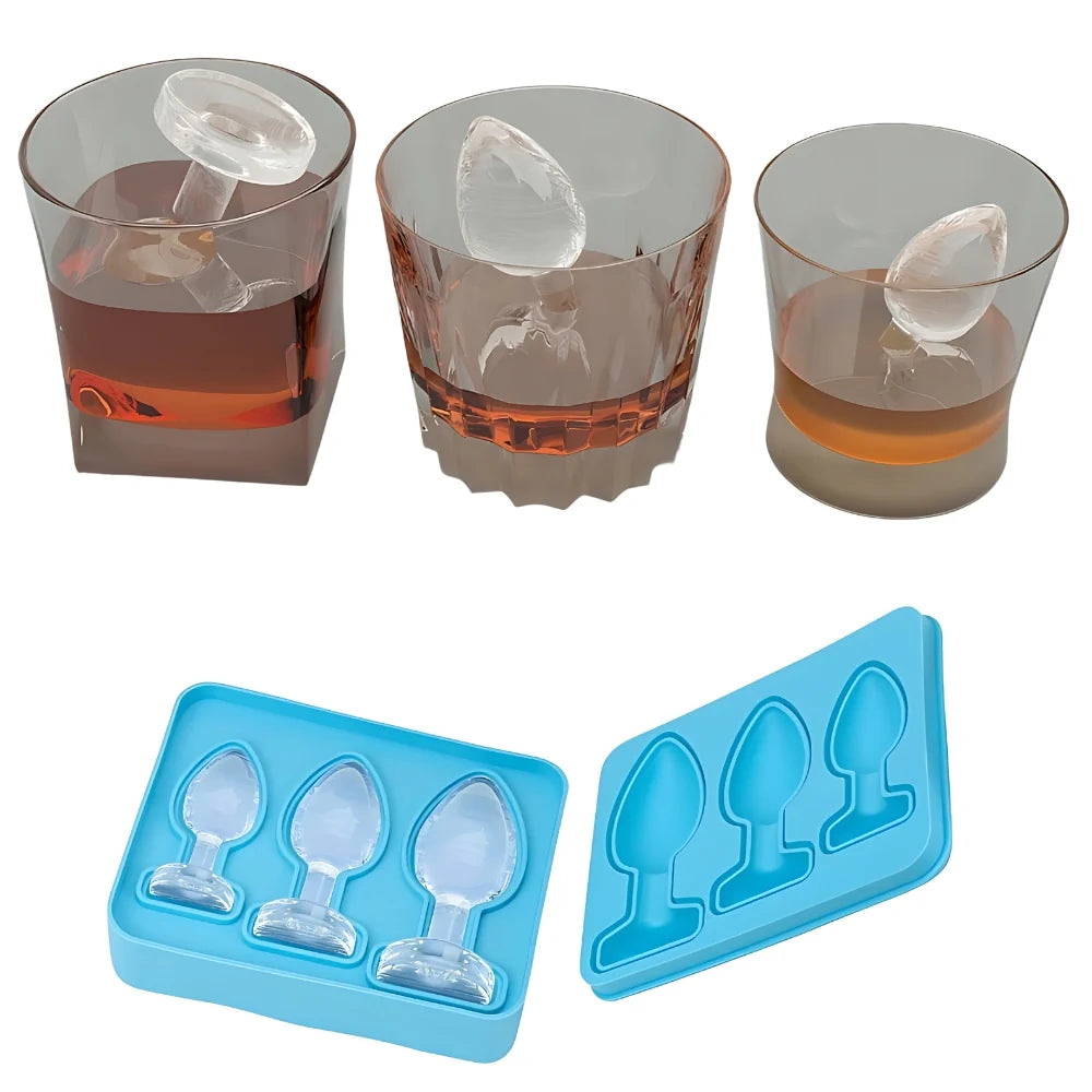 Butt Plug Ice Cube Tray - PlayBlue