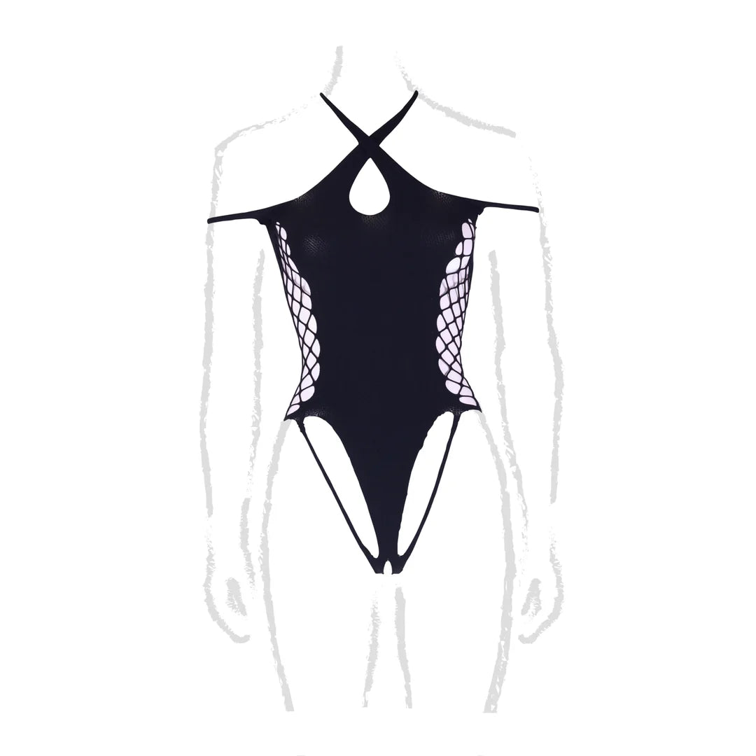Le Desir - Leda XIII - Body with Crossed Neckline - Queen Size - PlayBlue