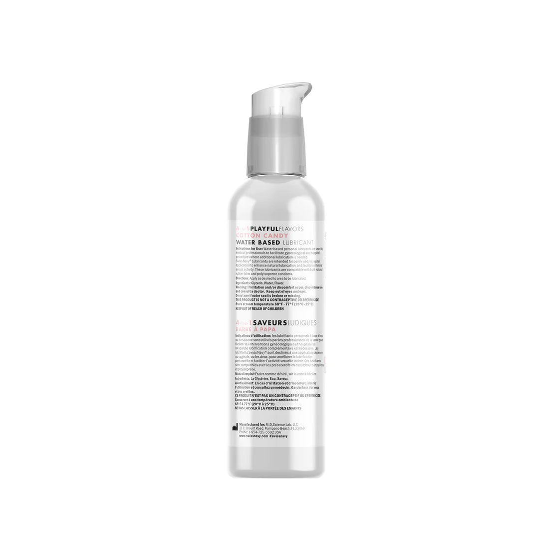 Swiss Navy - 4 in 1 - Ultimate Love Partner - Cotton Candy 118ml - PlayBlue