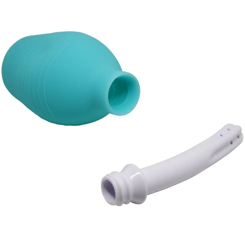 Mr Play - Anal Pear Blue Rubber Shower Douche - PlayBlue